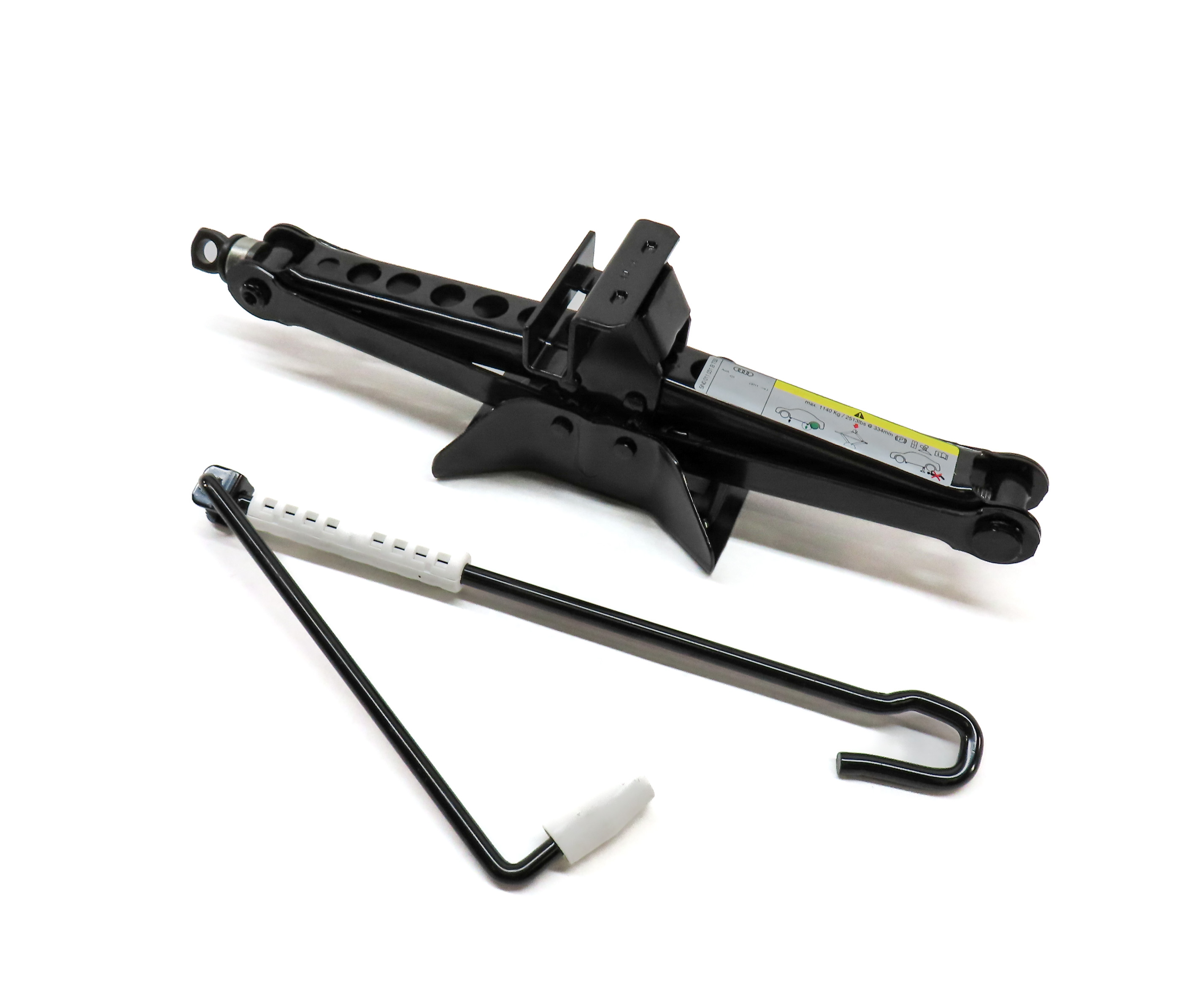 2015-2018 AUDI Q3 (8U) EMERGENCY SPARE TIRE JACK CAR LIFT JACK TOOL CRANK HANDLE — exact item pictured